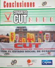 Conclusiones V congreso CUT 2006